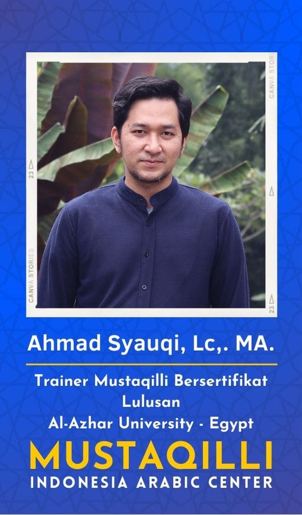 Ahmad Syauqi, Lc, MA