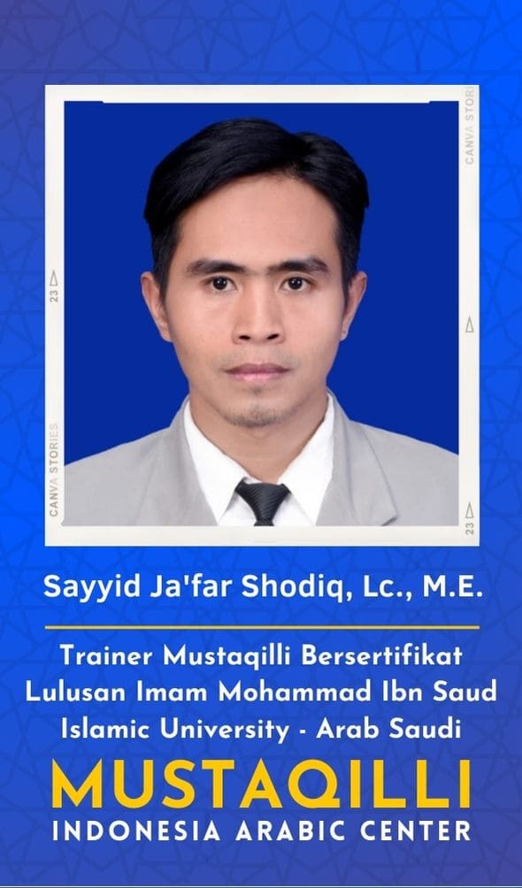 Sayyid Ja'far Shodiq, Lc., M.E